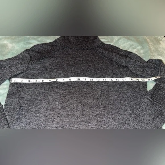 Free People We The Free Split-Back Turtleneck Pullover Top XS Dark Gray - Picture 5 of 8